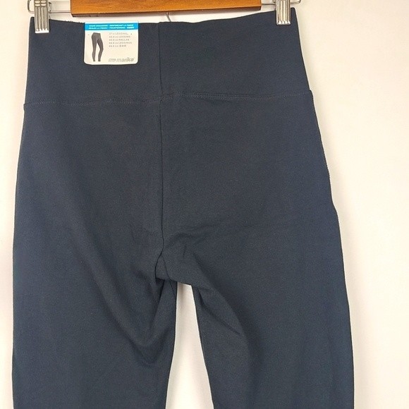 Marika Womens NWT Black Tummy Control Capri High Rise Leggings Size Small - Picture 6 of 11